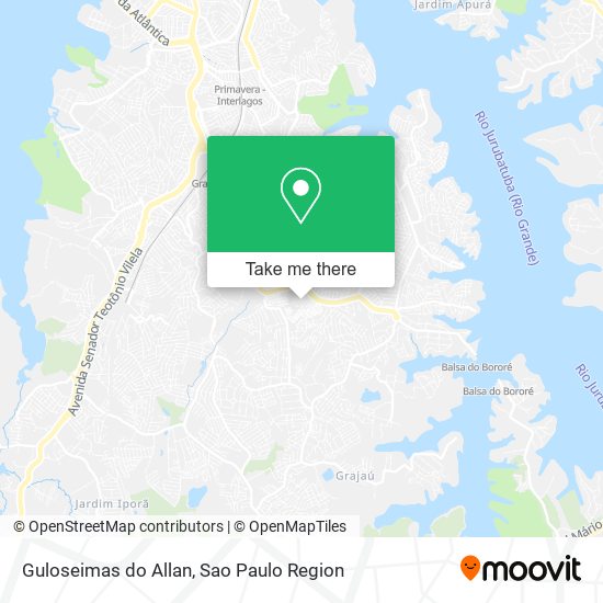 Guloseimas do Allan map