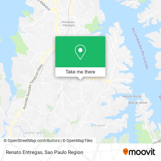 Renato Entregas map