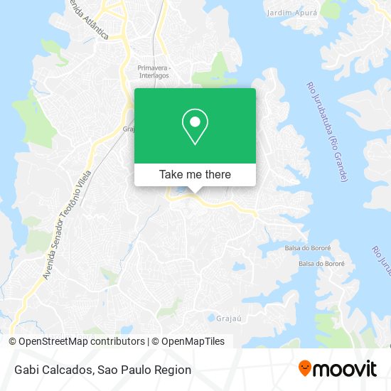 Gabi Calcados map