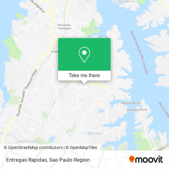 Entregas Rapidas map