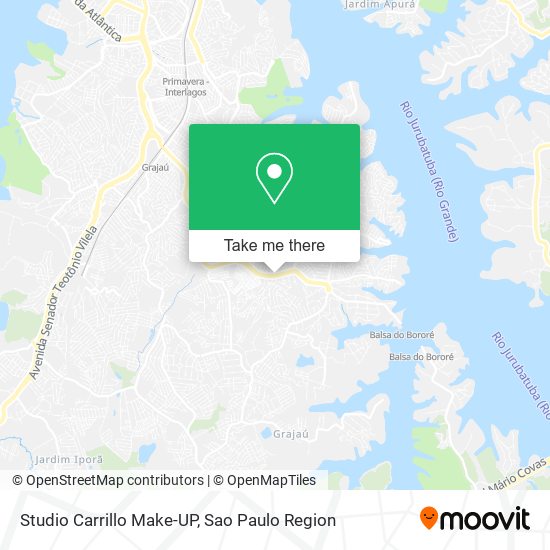 Studio Carrillo Make-UP map