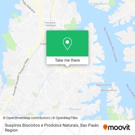 Suspiros Biscoitos e Produtos Naturais map