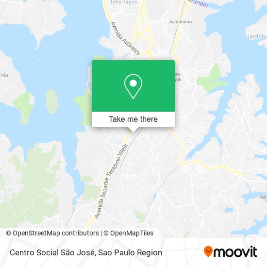 Centro Social São José map