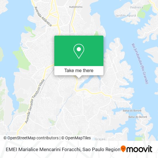 EMEI Marialice Mencarini Foracchi map