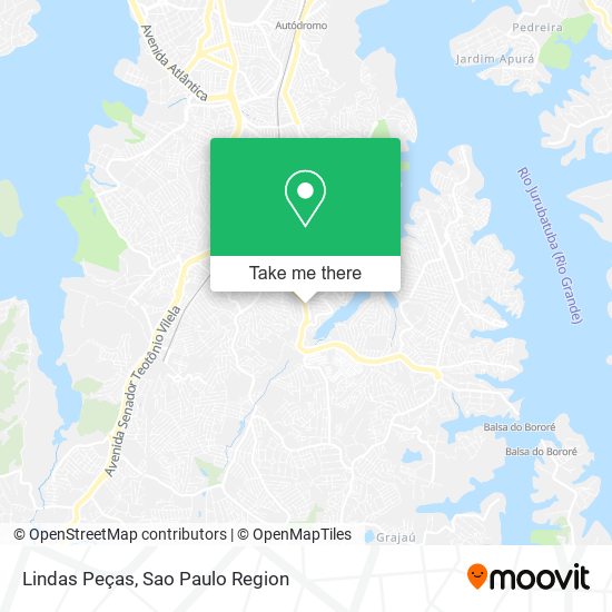 Lindas Peças map