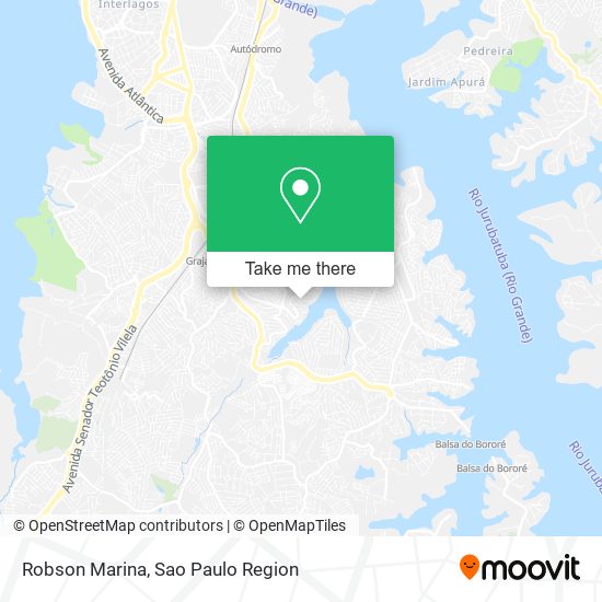 Mapa Robson Marina