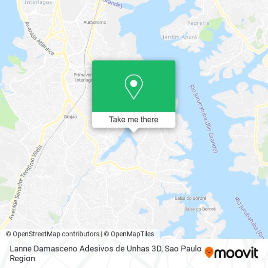 Mapa Lanne Damasceno Adesivos de Unhas 3D