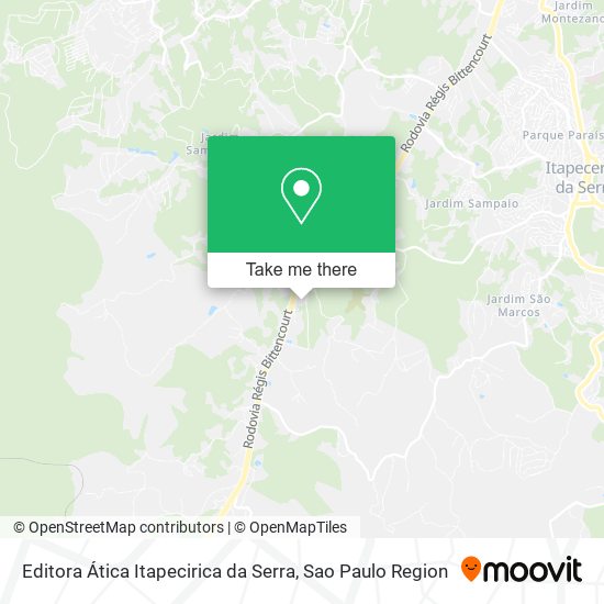 Editora Ática Itapecirica da Serra map