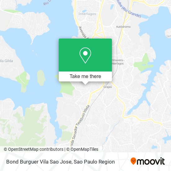 Bond Burguer Vila Sao Jose map