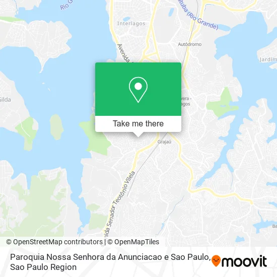 Paroquia Nossa Senhora da Anunciacao e Sao Paulo map