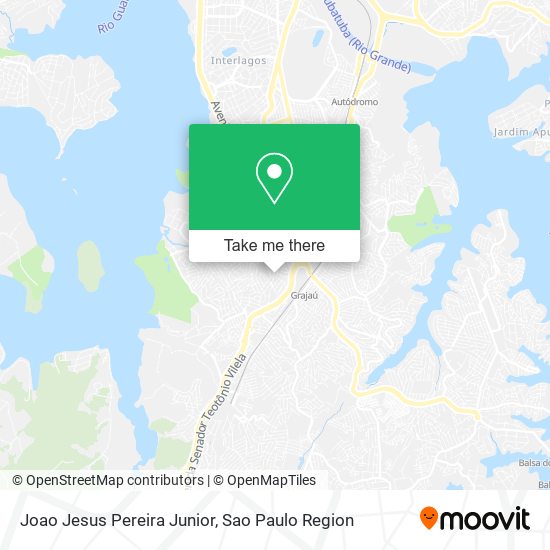 Joao Jesus Pereira Junior map