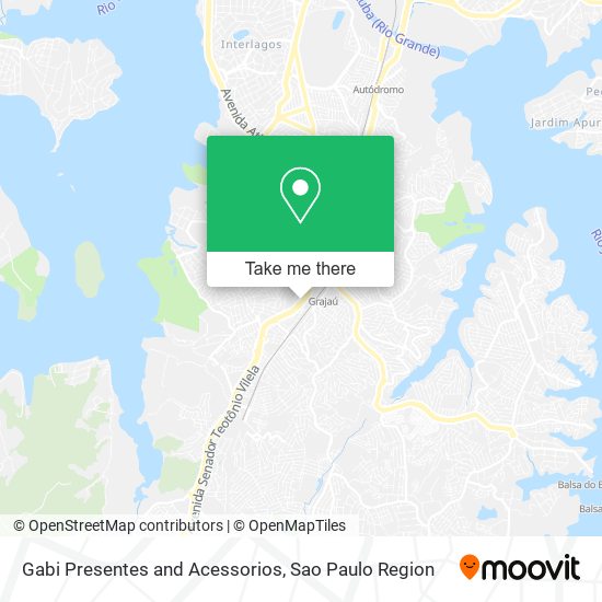Gabi Presentes and Acessorios map