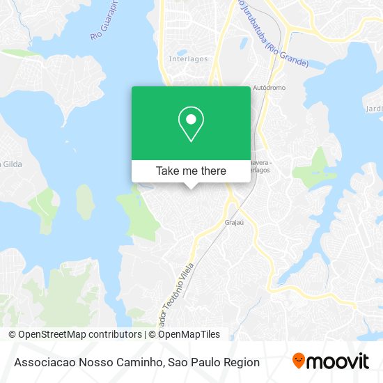 Associacao Nosso Caminho map