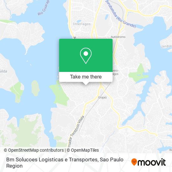 Bm Solucoes Logisticas e Transportes map
