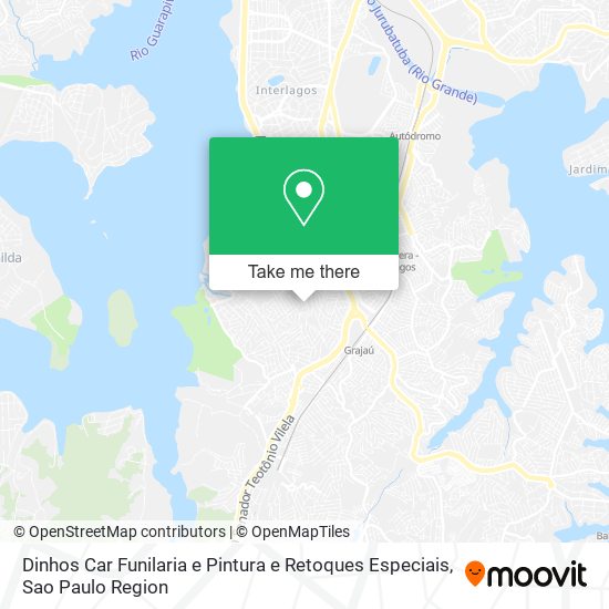 Dinhos Car Funilaria e Pintura e Retoques Especiais map