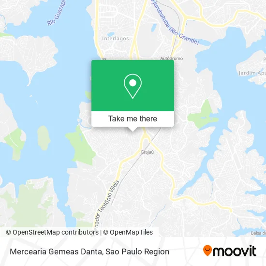 Mercearia Gemeas Danta map