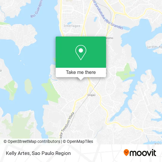 Kelly Artes map