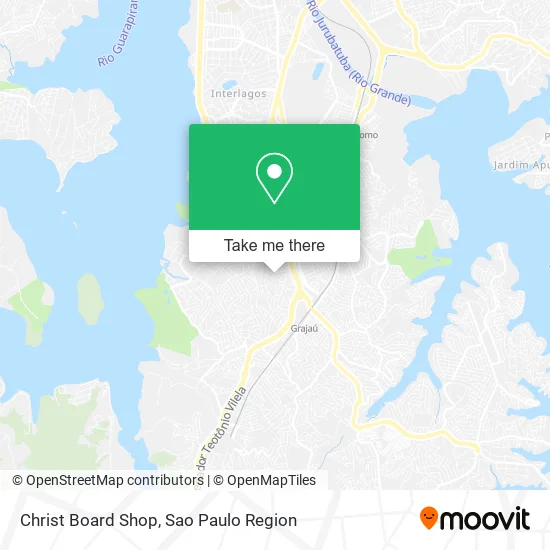 Christ Board Shop map