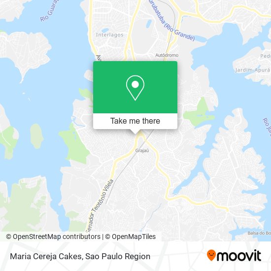 Maria Cereja Cakes map