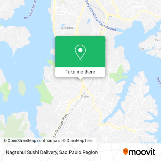 Nagtshui Sushi Delivery map