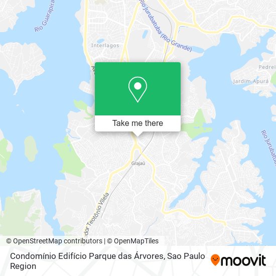 Condomínio Edifício Parque das Árvores map