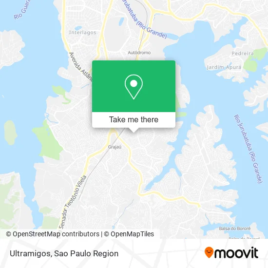 Ultramigos map
