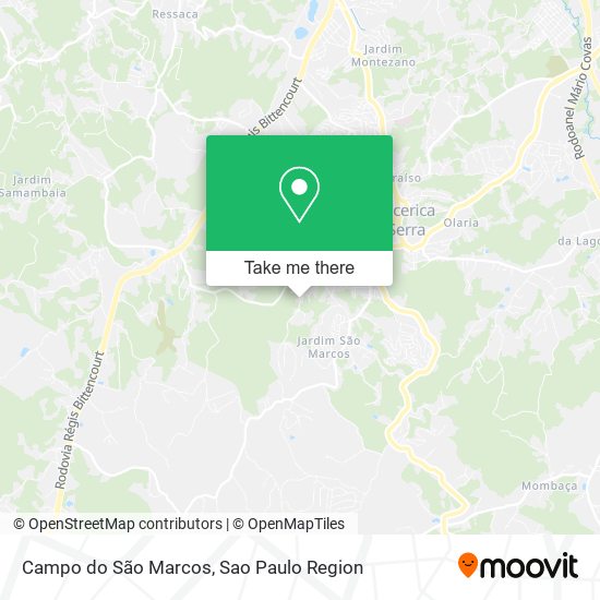 Campo do São Marcos map