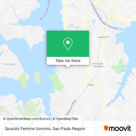 Spazzio Femme Uommo map