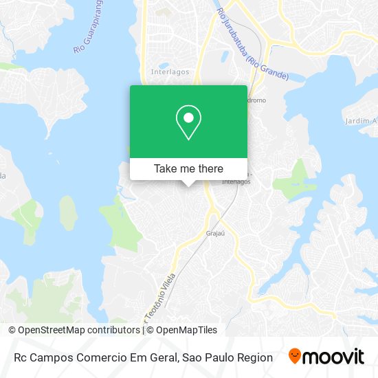 Rc Campos Comercio Em Geral map