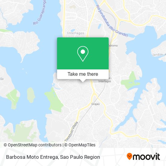 Barbosa Moto Entrega map