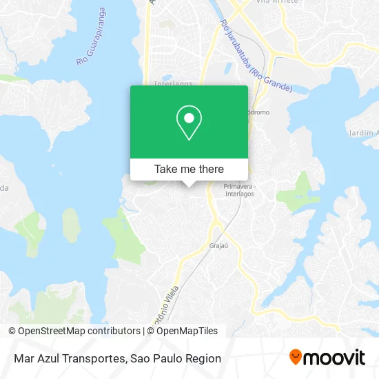 Mar Azul Transportes map