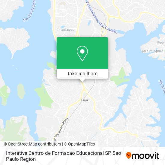 Interativa Centro de Formacao Educacional SP map