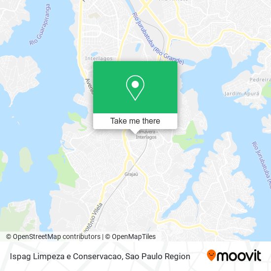 Ispag Limpeza e Conservacao map