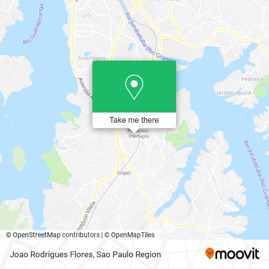 Joao Rodrigues Flores map