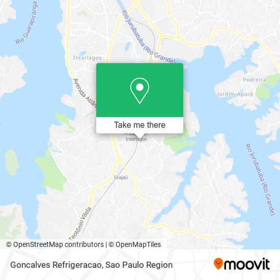 Goncalves Refrigeracao map