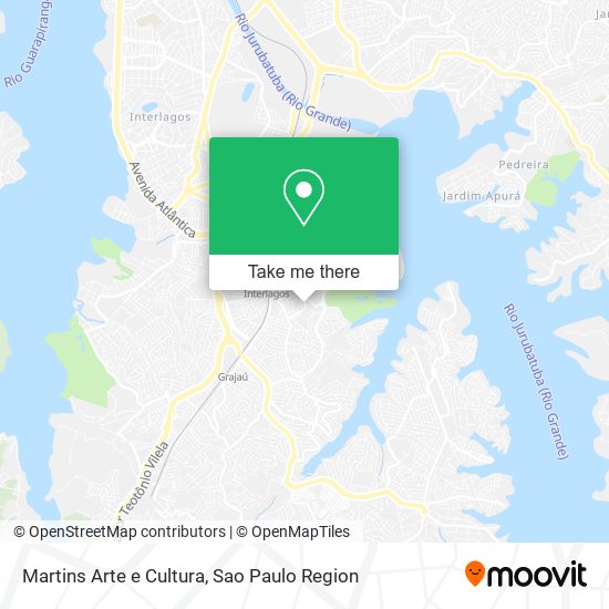 Martins Arte e Cultura map