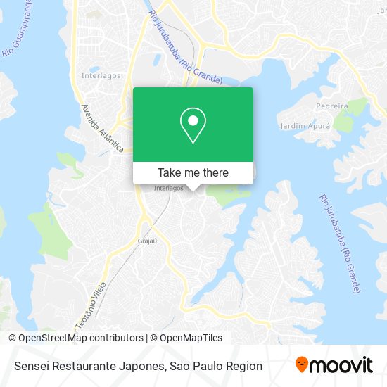 Sensei Restaurante Japones map