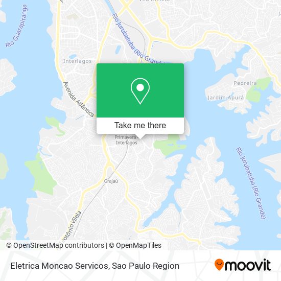 Eletrica Moncao Servicos map