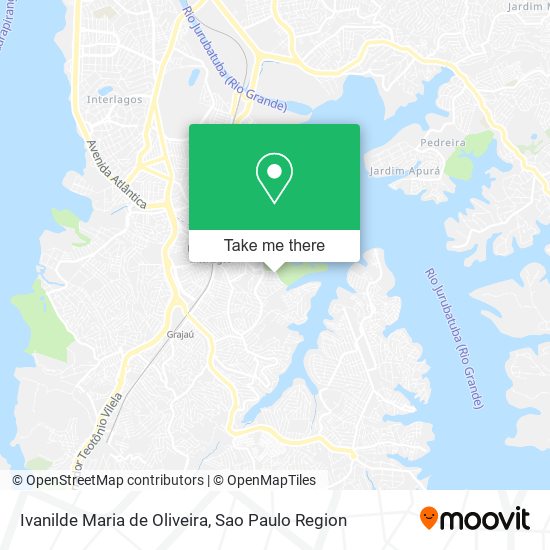 Ivanilde Maria de Oliveira map