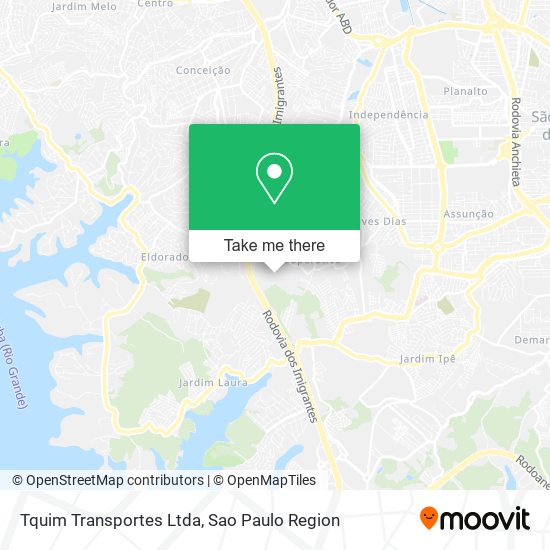 Tquim Transportes Ltda map