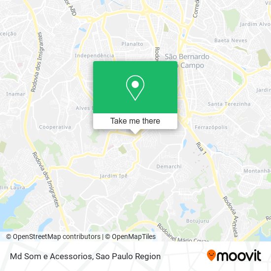 Md Som e Acessorios map