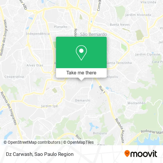 Dz Carwash map