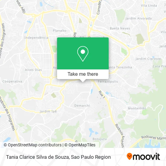 Tania Clarice Silva de Souza map