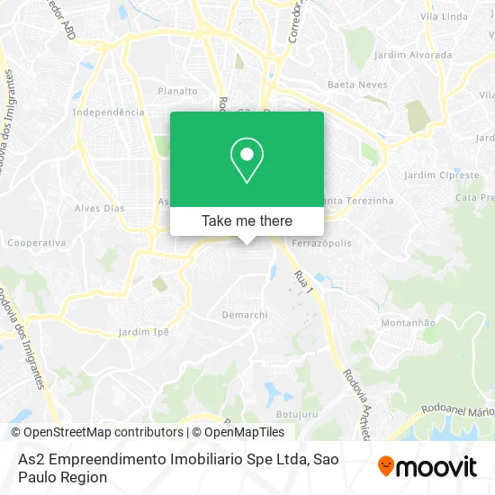 As2 Empreendimento Imobiliario Spe Ltda map