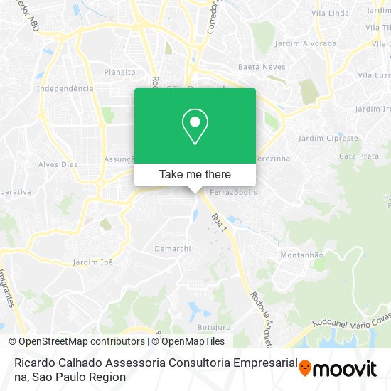 Ricardo Calhado Assessoria Consultoria Empresarial na map