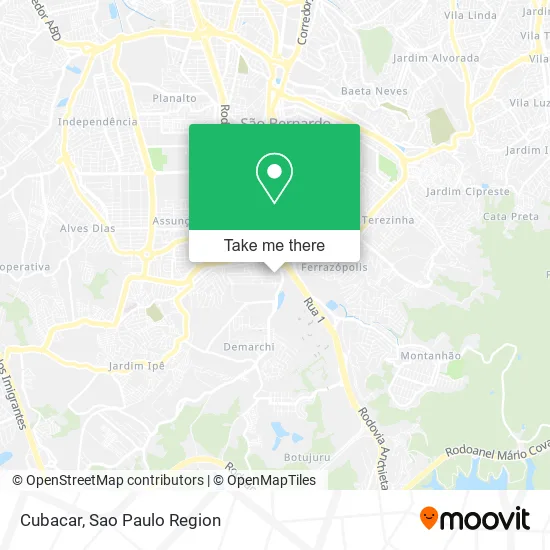Cubacar map