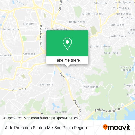 Aide Pires dos Santos Me map