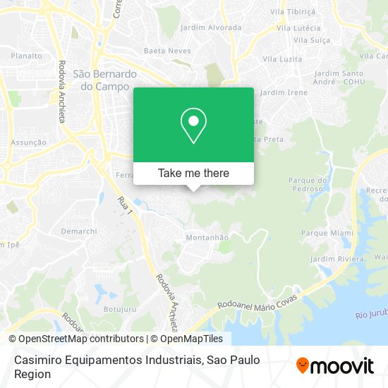 Casimiro Equipamentos Industriais map