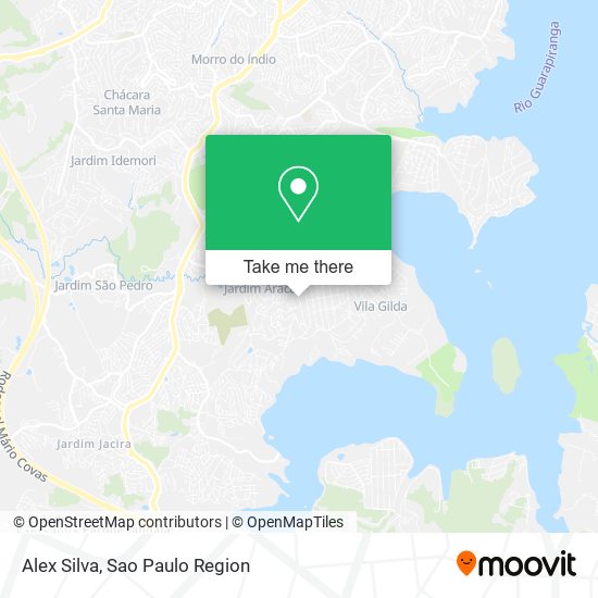 Alex Silva map