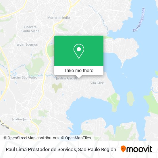 Raul Lima Prestador de Servicos map